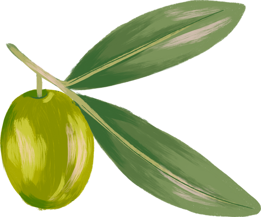 Painterly Olive